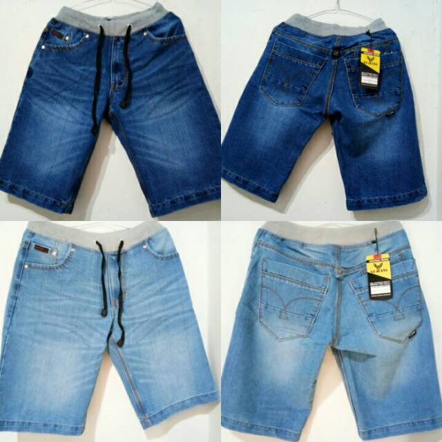 CELANA RIP JEANS KOLOR PINGGANG QUALITY PREMIUM