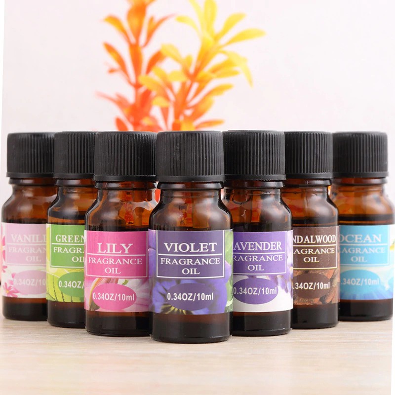 10ml Essential Oil Diffuser Minyak Aromatherapy Lavender Lily Lemon Rose Ocean Pengharum Ruangan