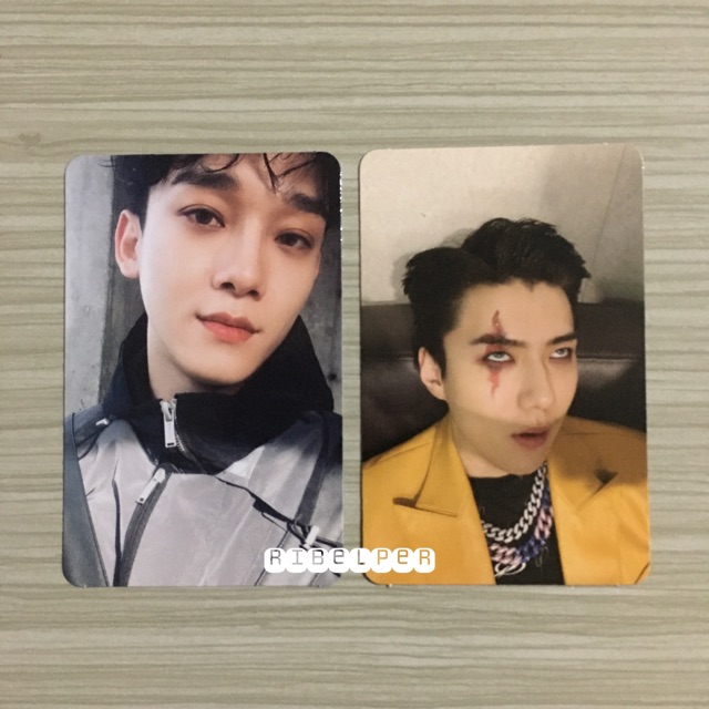 EXO - Photocard / PC Chen EXO ver. Sehun X-EXO ver. (Album Vol. 6 OBSESSION)