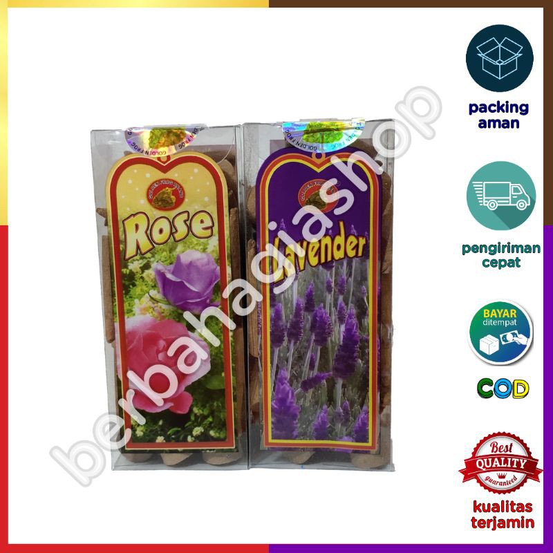 Dupa Bukhur Kerucut Aromaterapi / Hio Tumpeng Cone Aromatherapy Isi 50