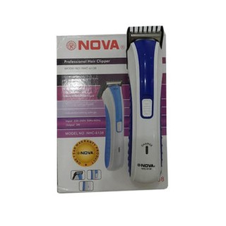 Alat Pencukur Rambut  NOVA NHC 6138 alat Cukur 6 Cukuran  