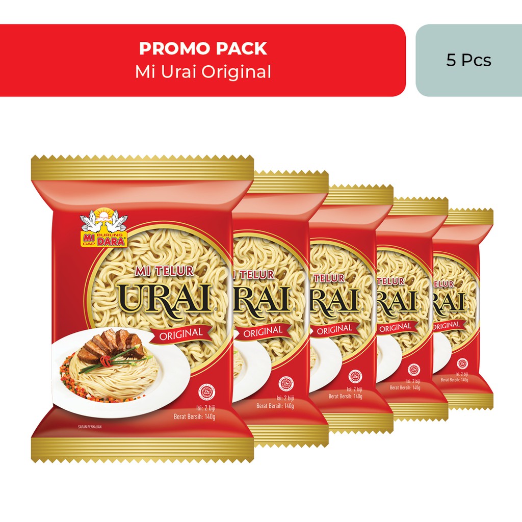 

Mi Urai Original Promo Pack (5pcs)