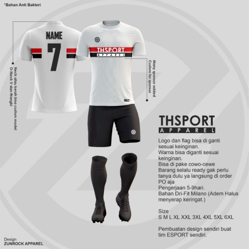 baju futsal Jersey futsal Jersey print