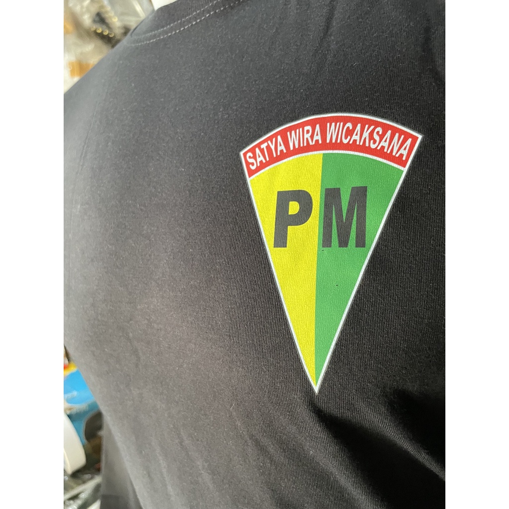 Kaos Katun PM (Panjang) - Kaos Polis* Militer - Kaos PM Indonesia