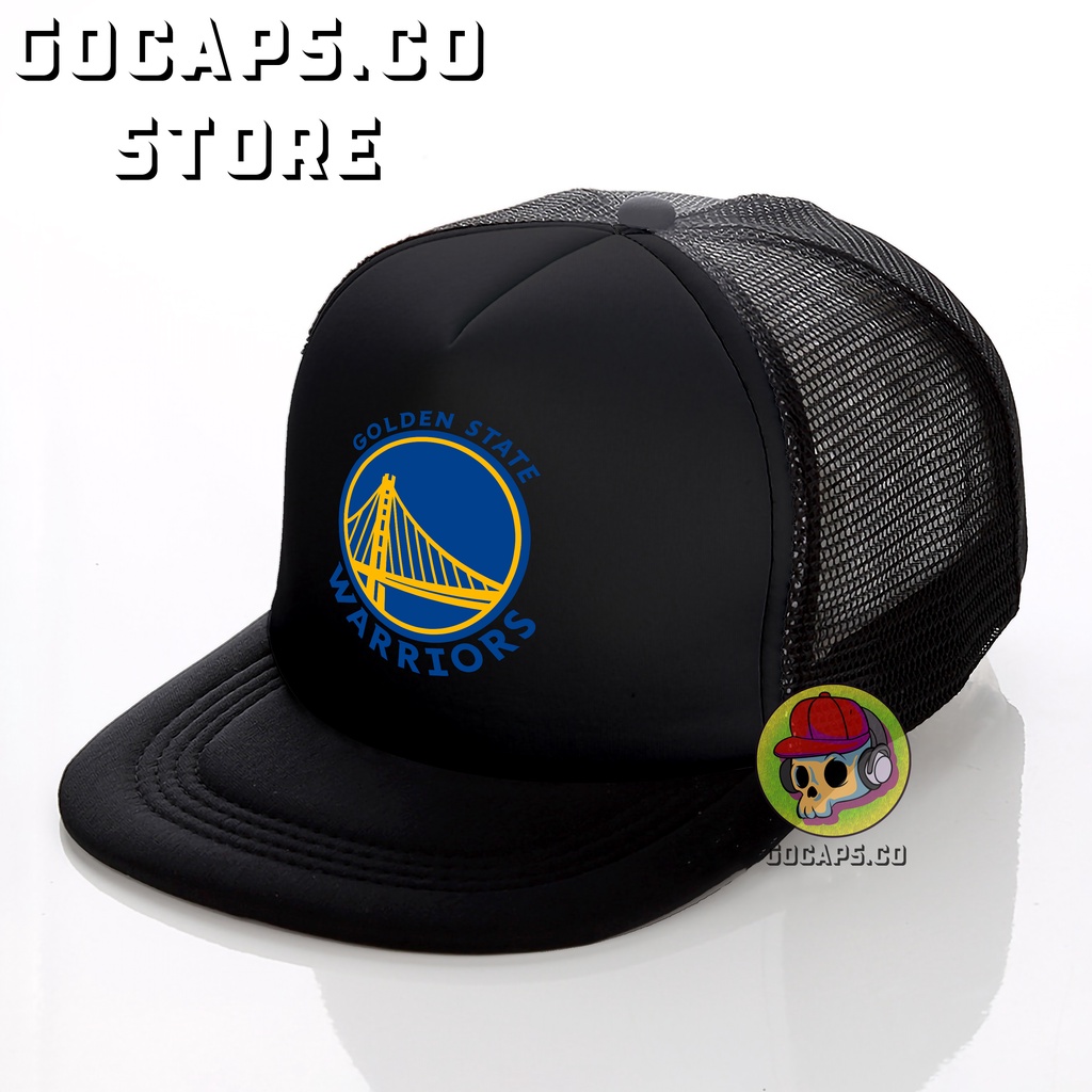 Golden State Warior / NBA / Topi Basket / Basketball / Topi Jaring / Topi Jaring Distro / Topi Jaring Premium / Topi Jaring Distro Premium / Topi Snapback / Topi Snapback Jaring / Snapback Basket / Gocaps