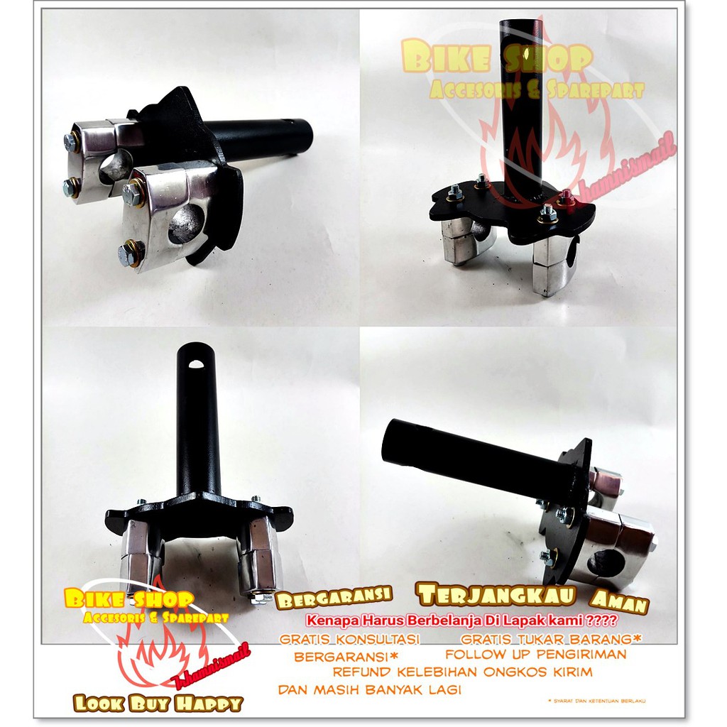 Adaptor Peninggi Stang Honda Vario Beat Supra Bebek Matic Motor
