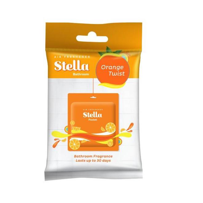 Super Luar Biasa Stella Pocket Bathroom Orange 10gr x2 - Pengharum Kamar Mandi