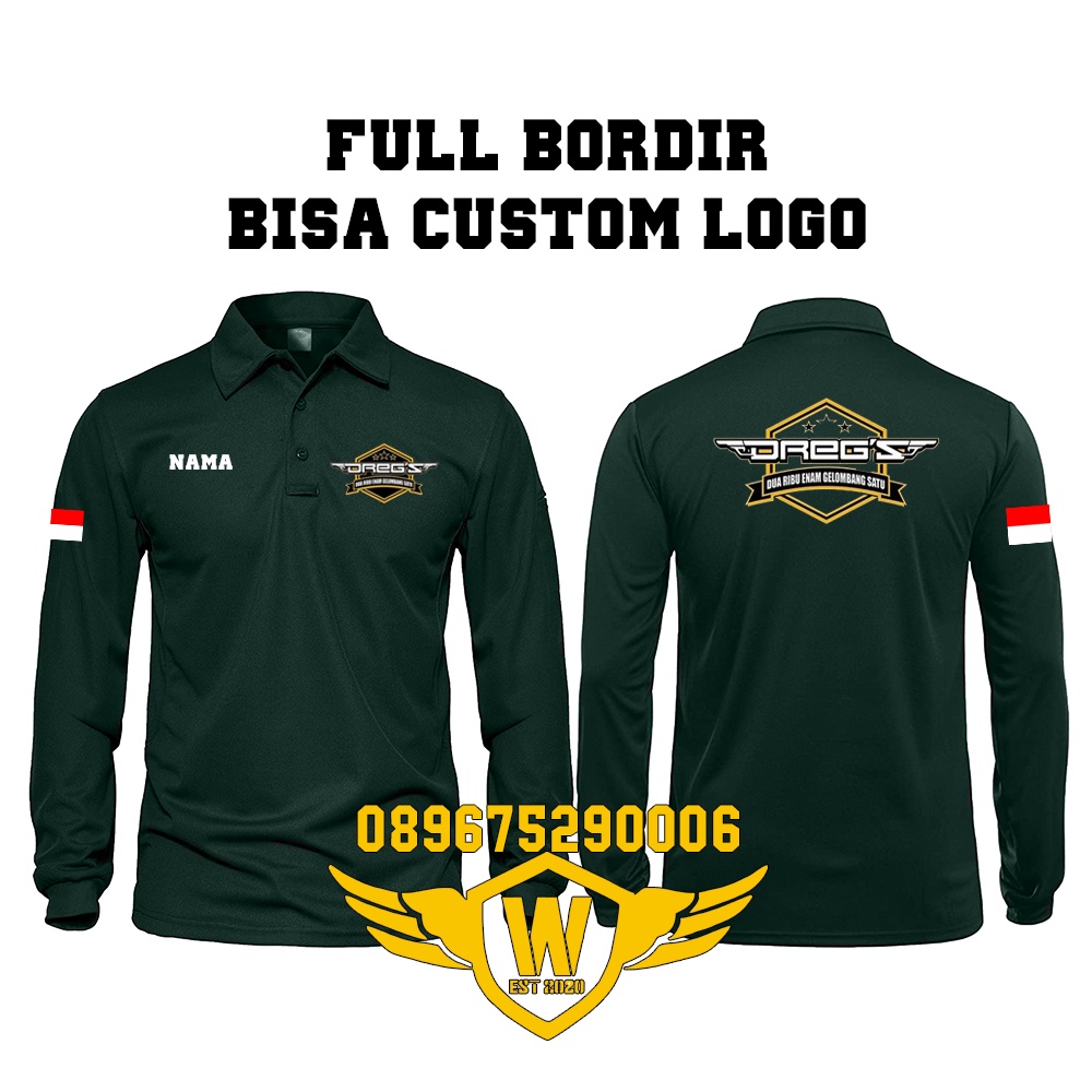 KAOS BAJU ANGKATAN POLRI DREG'S