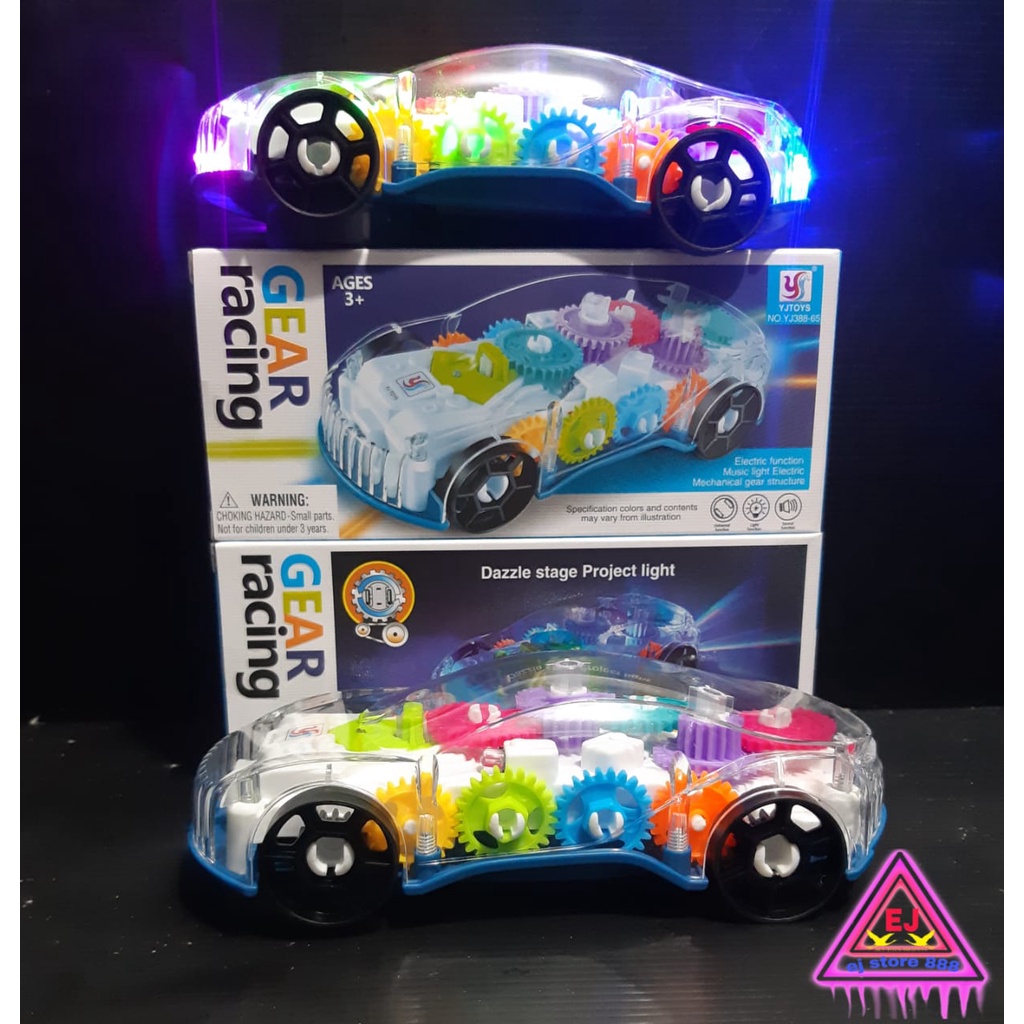 MAINAN ANAK GEAR RACING MUSIC DAN LAMPU LED YJ 388_65