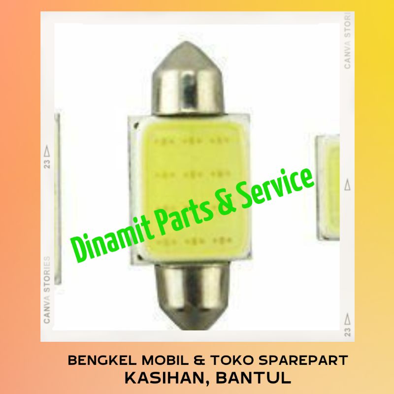 Bulb Bohlam lampu kabin plafon atap mobil LED