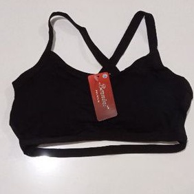 Bralette wanita sexy tali silang bra bh wanita model sport busa tipis sexy back fashion zumba yoga