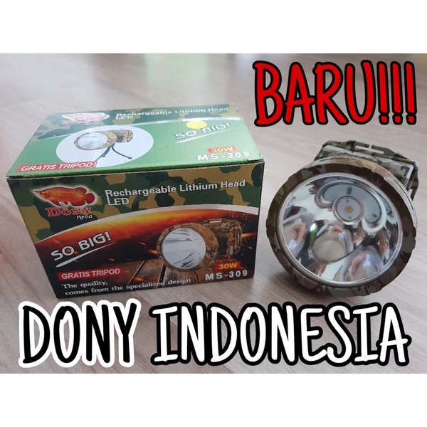 Senter Kepala Dony MS-309 SO BIG / Dony Senter Kepala MS309 (30 Watt)
