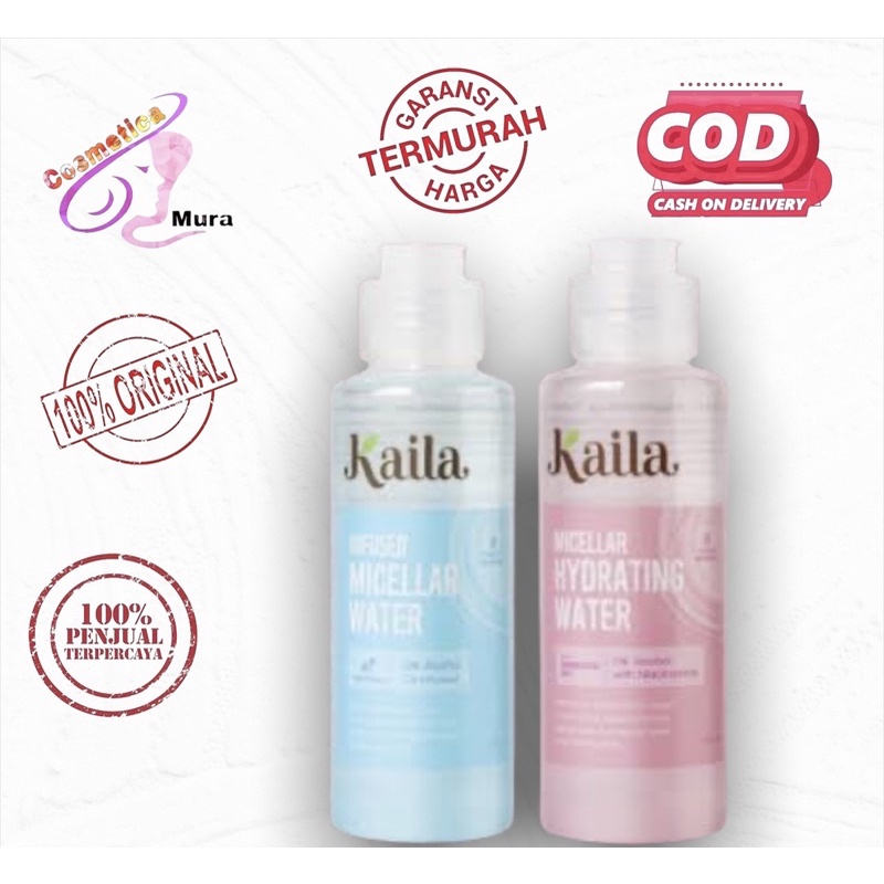 KAILA MIcellar Water - 100ml ( Infused MIcellar / Hydrating Micellar )