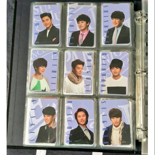 RARE SUPER JUNIOR SUJU PHOTOCARD SIWON HEECHUL EUNHYUK DONGHAE RYEOWOOK SHINDONG KYUHYUN KANGIN
