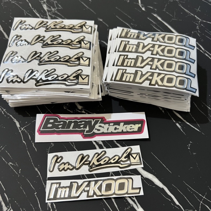 STICKER EMBLEM IMVKOOL I'M V-KOOL