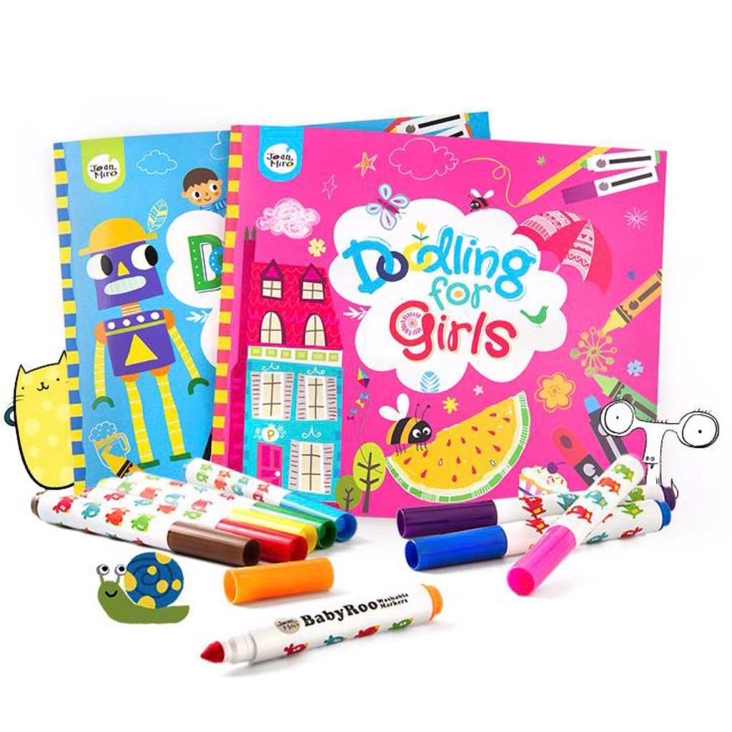 

Doodling for Girls and Boys