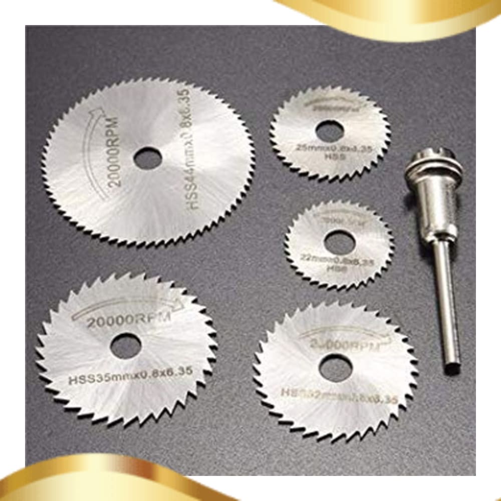 

MATA BOR MINI GERINDA KAYU HSS SAW BLADE 22/25/32/35/44MM 5 PCS