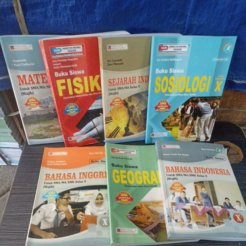 mediatama matematika fisika sejarah indonesia sosiologi bahasa inggris geografi bahasa indonesia kel