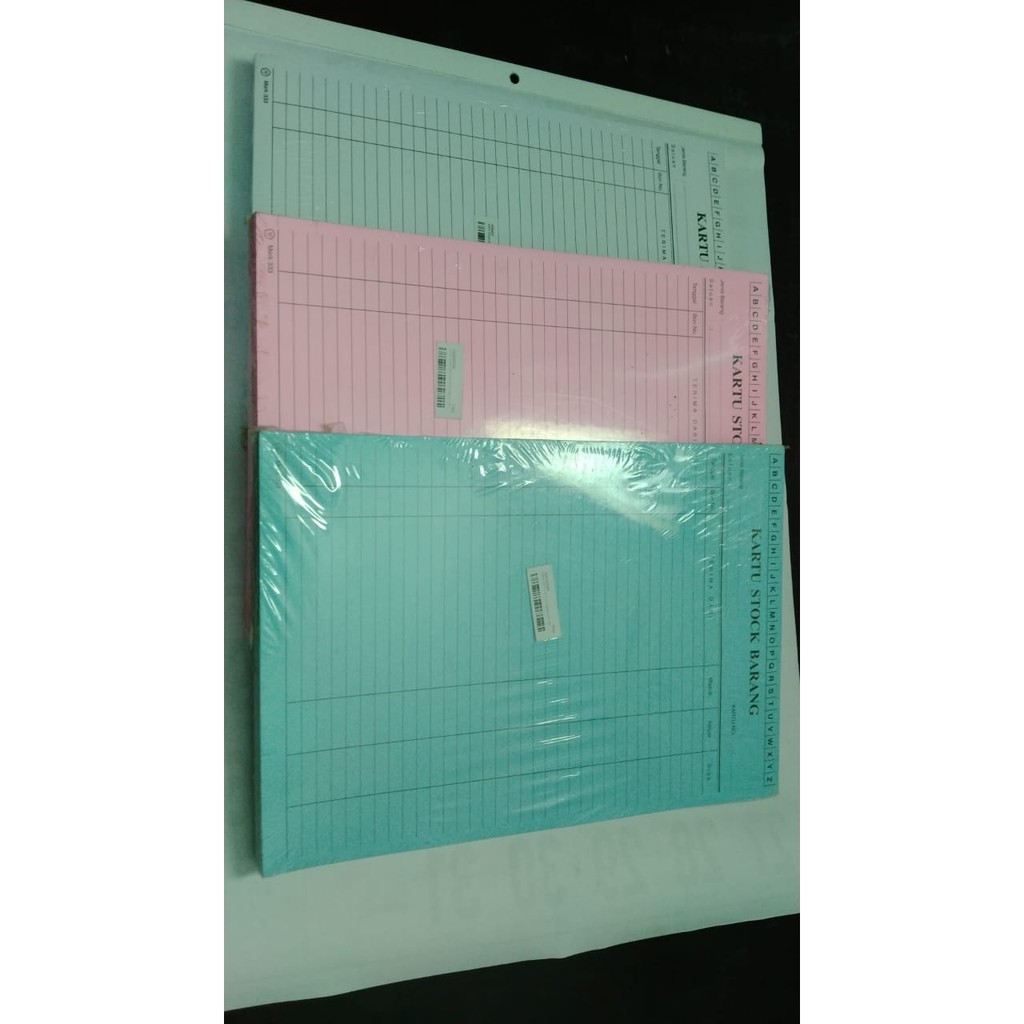 

KARTU STOCK BARANG BC SUPER F4 WARNA ISI 100L