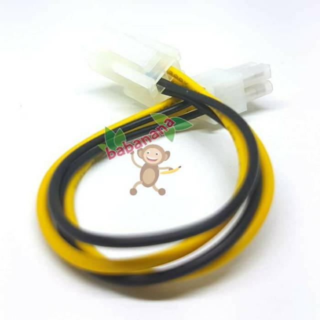 Kabel extension 4 pin atx konektor cable connector