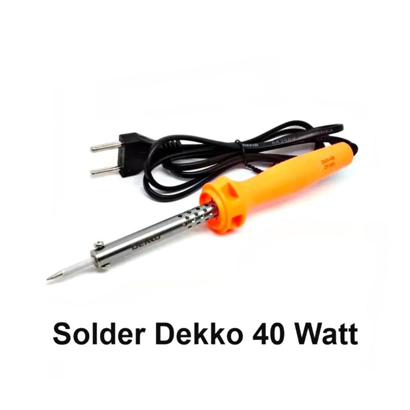 Solder DEKO 40 Watt / Solder Tukang Tahan Lama / Solder Awet / Solder Original