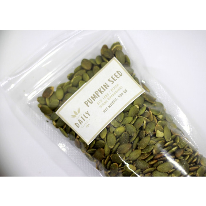 

q20w1q1qw Pumpkin Seed 100 Gr Roasted / Biji Labu Pepita Panggang Dscscv