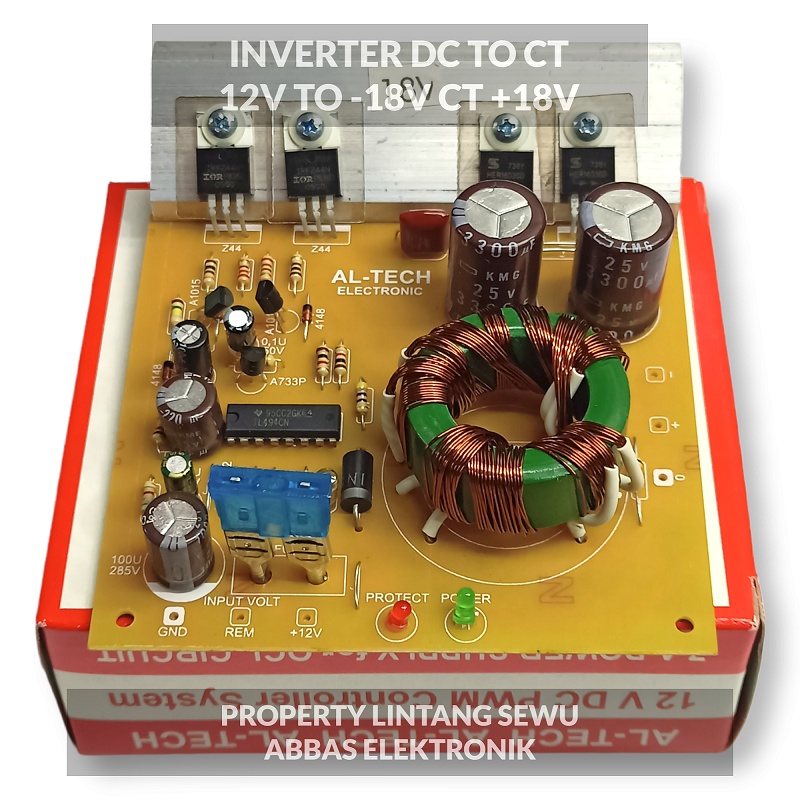 INVERTER DC 12V TO DC CT 18V 24V 32V INVERTER DC 12V KE CT 18 V 24 V 32 V