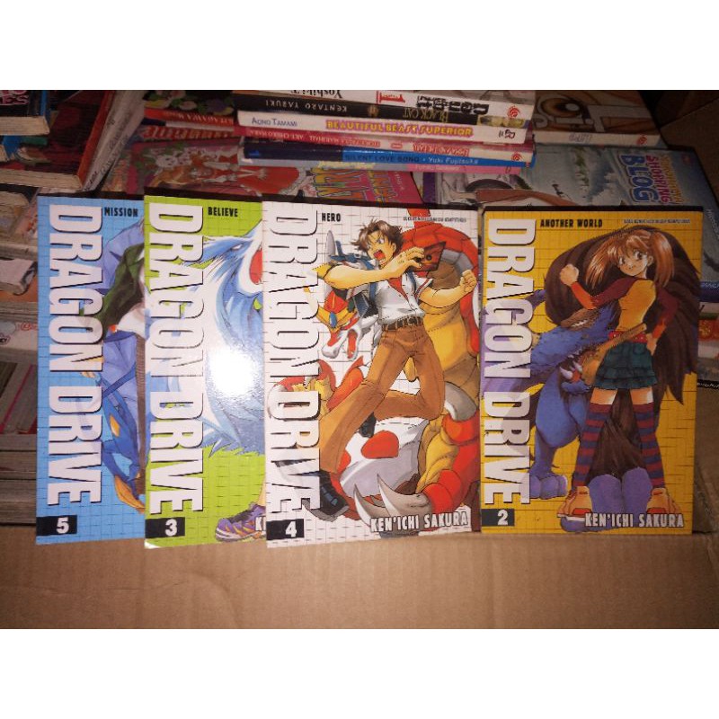 komik bekas Dragon drive
