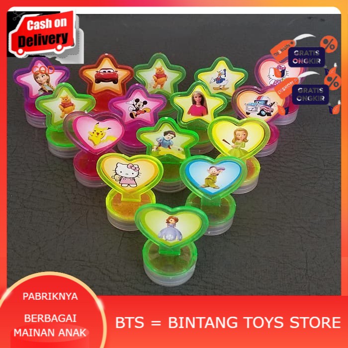 

Mainan Stempel/ Stamp/ Cap Karakter Anak