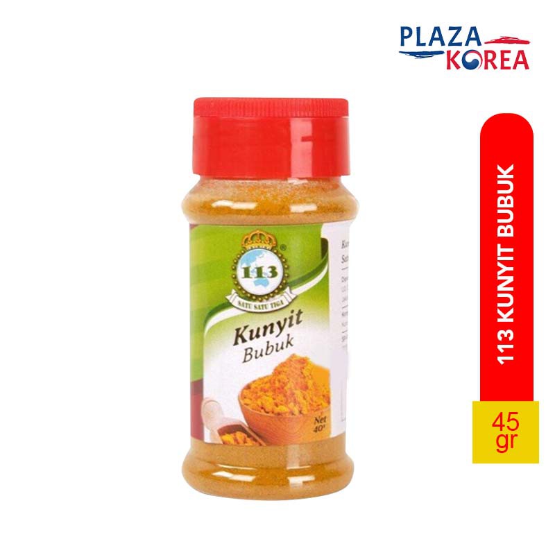 

113 KUNYIT BUBUK / TURMERIC POWDER 45 GR - BUMBU REMPAH INSTANT