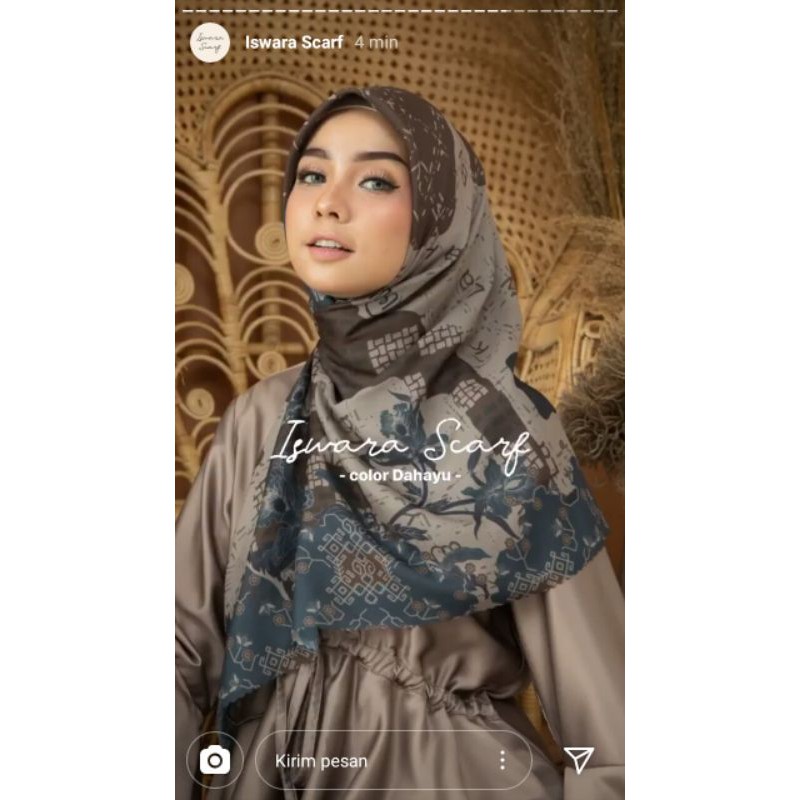 ISWARA SCARF DAHAYU / ISWARA SCARF WEARINGKLAMBY / ISWARA SCARF KLAMBY