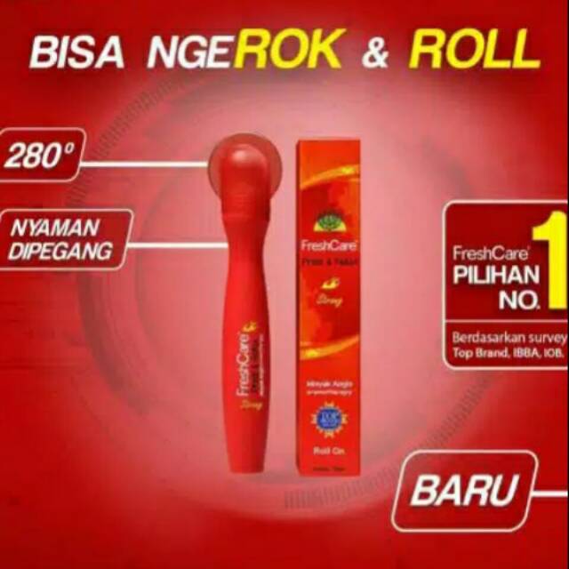 FreshCare Press & Relax (minyak angin roll, freshcare rock and roll)