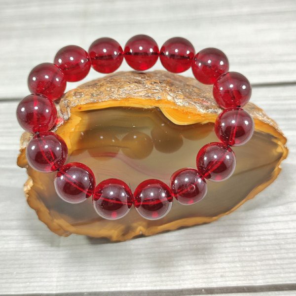 GELANG NATURAL FOSIL GETAH KATILAYU RED BANGKOK