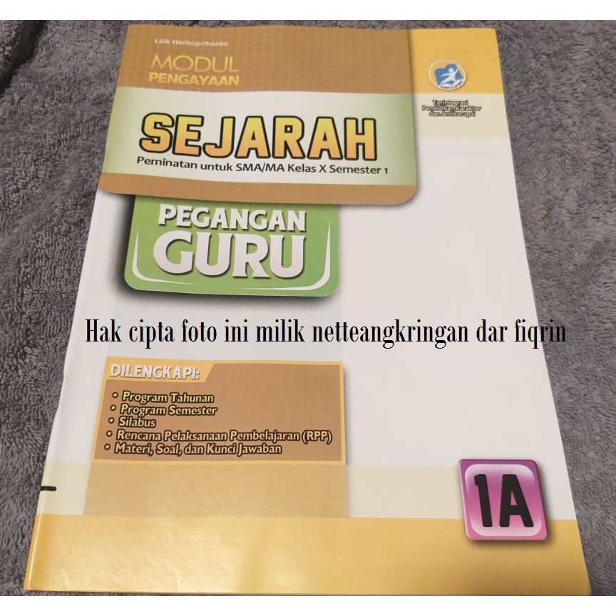 Buku Pegangan Guru Sejarah Peminatan Sma Ma K13 Kelas 10 11 12 X Xi Xii Semester 1 Revisi 2017 2018 Shopee Indonesia