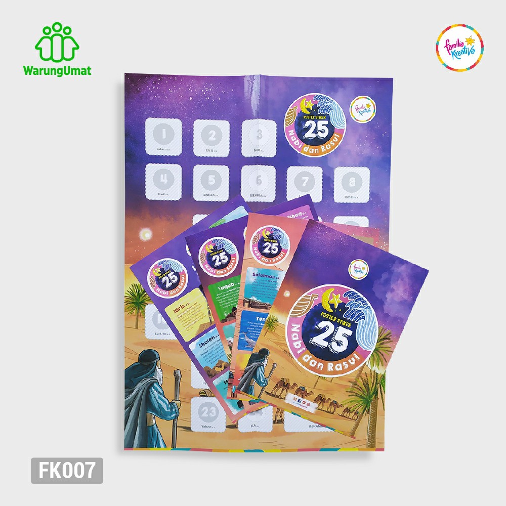 

Familia Kreativa – Poster Sticker 25 Nabi