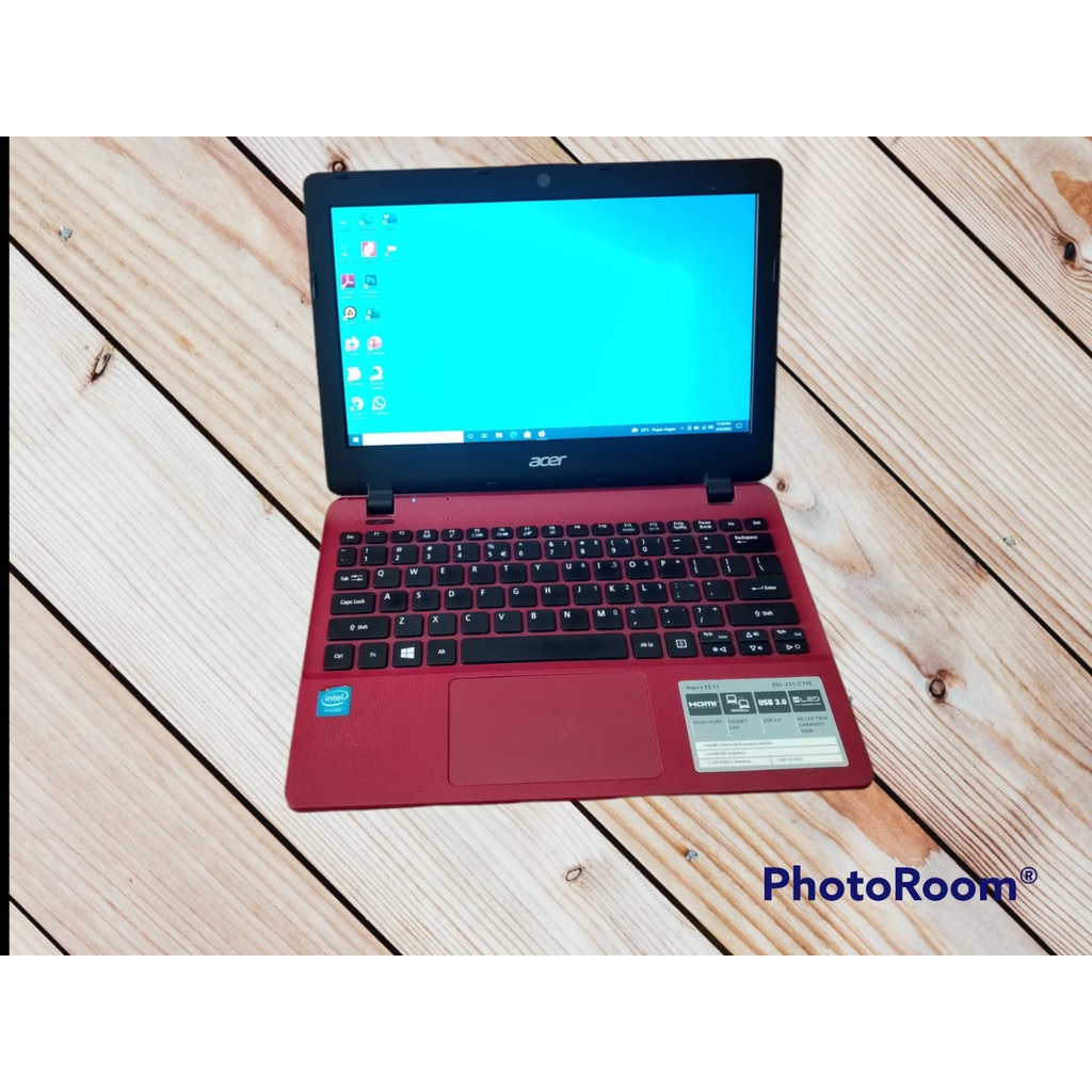 NOTEBOOK SECOND ACER RAM 4GB HDD 500GB 12 INC GENERASI BARU WINDOWS10  SIAP PAKAI