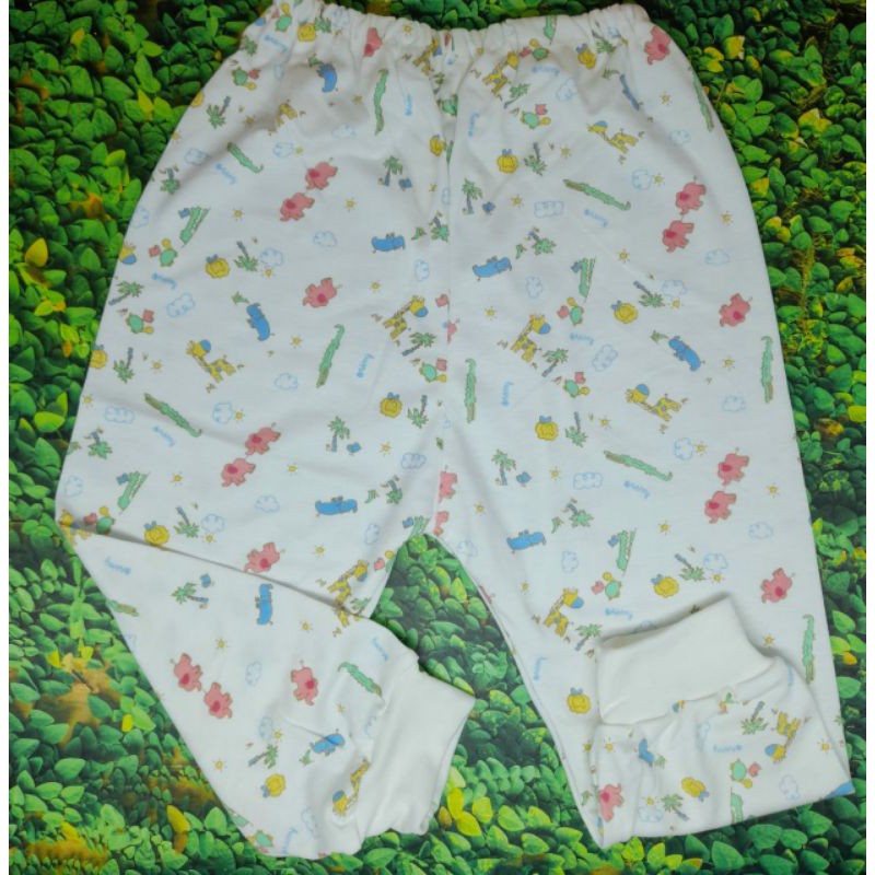 Celana Panjang Bayi Motif/Putih Polos no.20-24