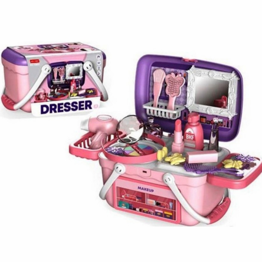 MAINAN MAKE UP TRAVEL SET 2in1 DANDAN RIAS PLAYSET KADO