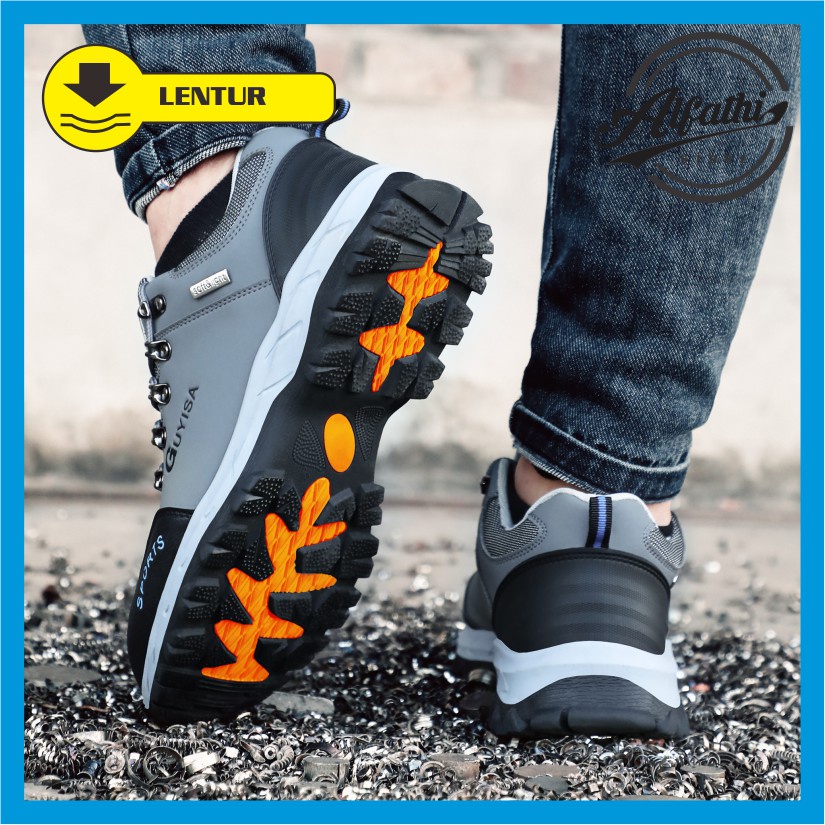 AlFathi Sepatu Safety Sneakers Sport New Arrival Ori By Guyisa Waterproof