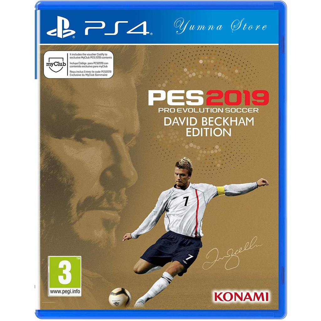 PS4 GAME PRO EVOLUTION SOCCER 2019 [DAVID BECKHAM EDITION] PES 19