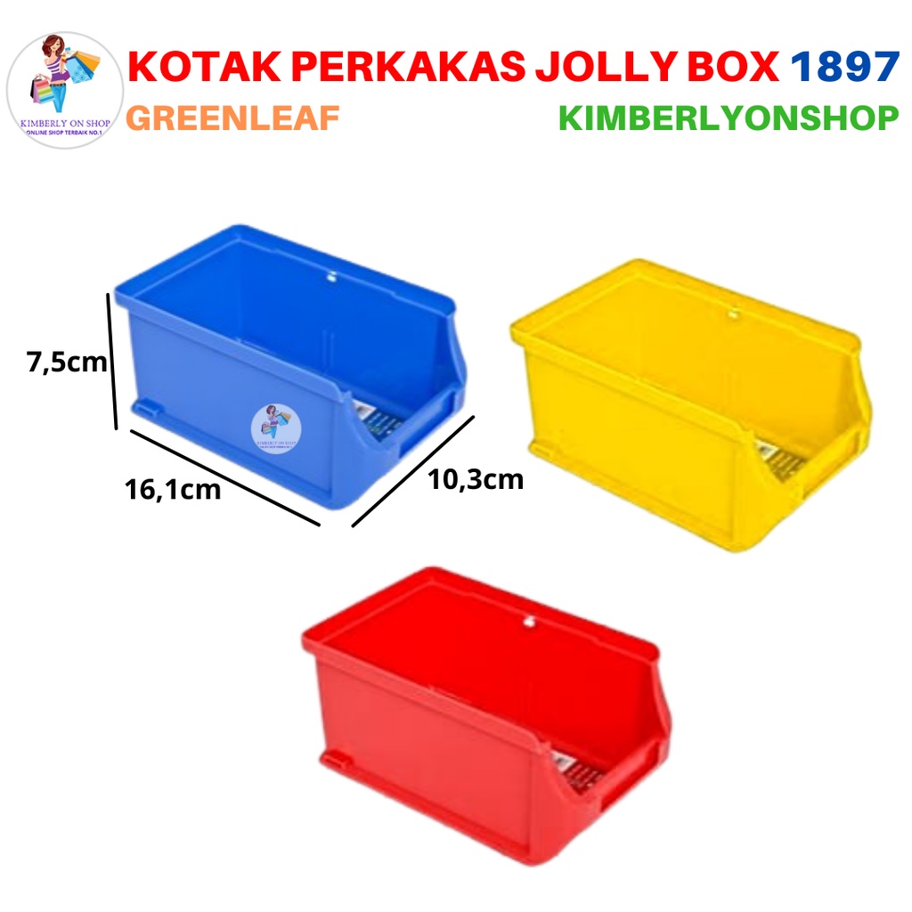 Sparepart Case Jolly Box Kotak Perkakas Dakota M 1897 Green Leaf