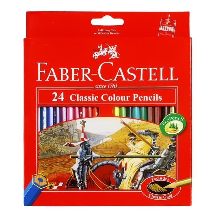 

Faber-Castell Classic Colour Pencil 24L (FSC) 115854