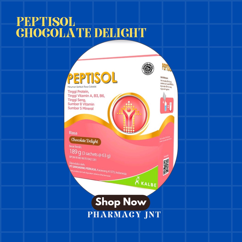 SUSU PEPTISOL 189GRAM / Susu tinggi protein / Pemulihan pasca operasi / Penambah berat janin / SUSU IBU HAMIL BOOSTER BERAT KANDUNGAN