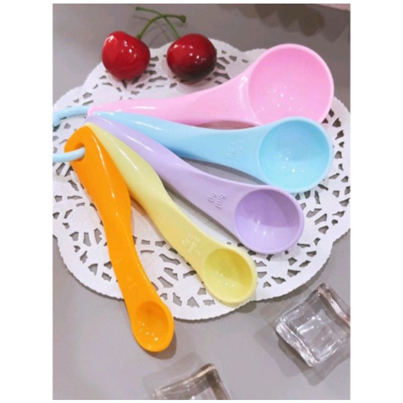 SENDOK TAKAR SET 5 IN 1 MEASURING SPOON ALAT BAKING