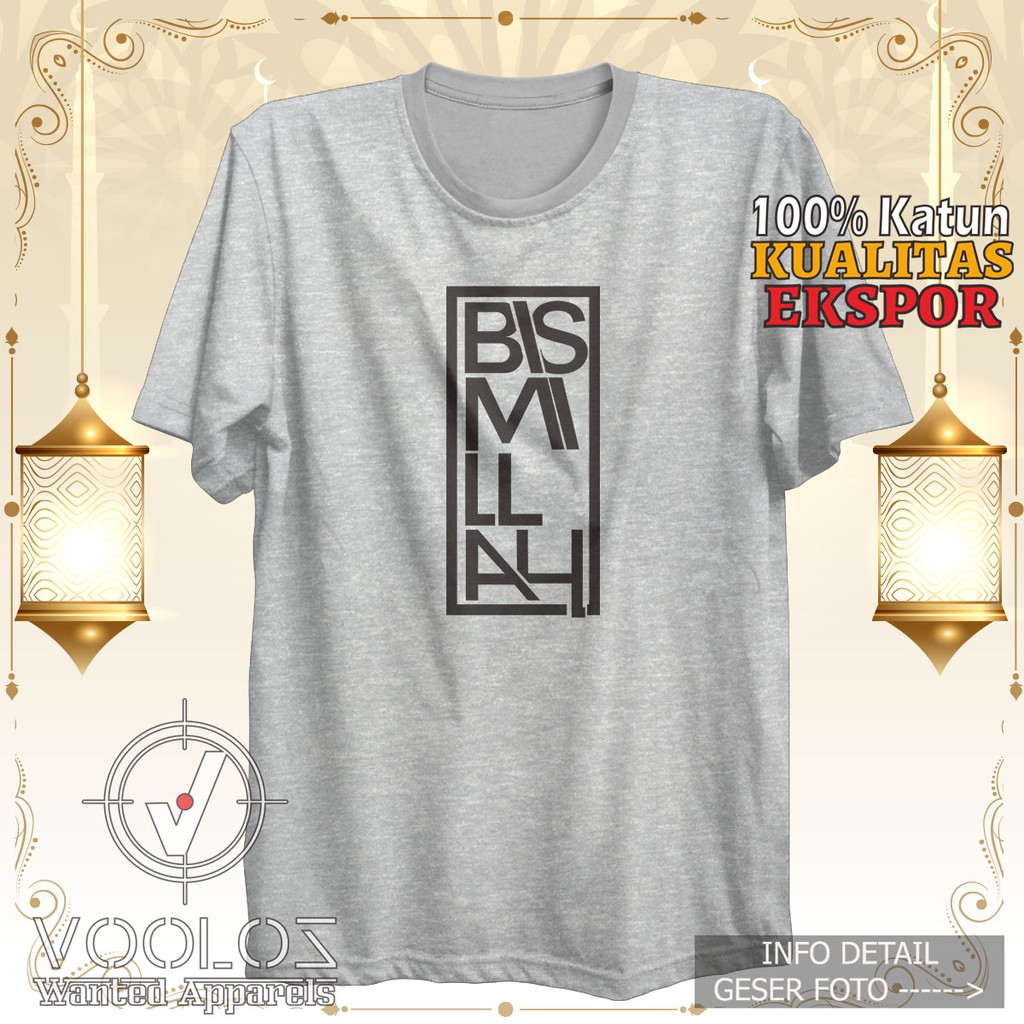 Kaos Islami Muslim Tshirt Distro Original Baju Pria Dewasa Kaos Islami Muslim Tshirt Distro Original Baju Pria Dewasa