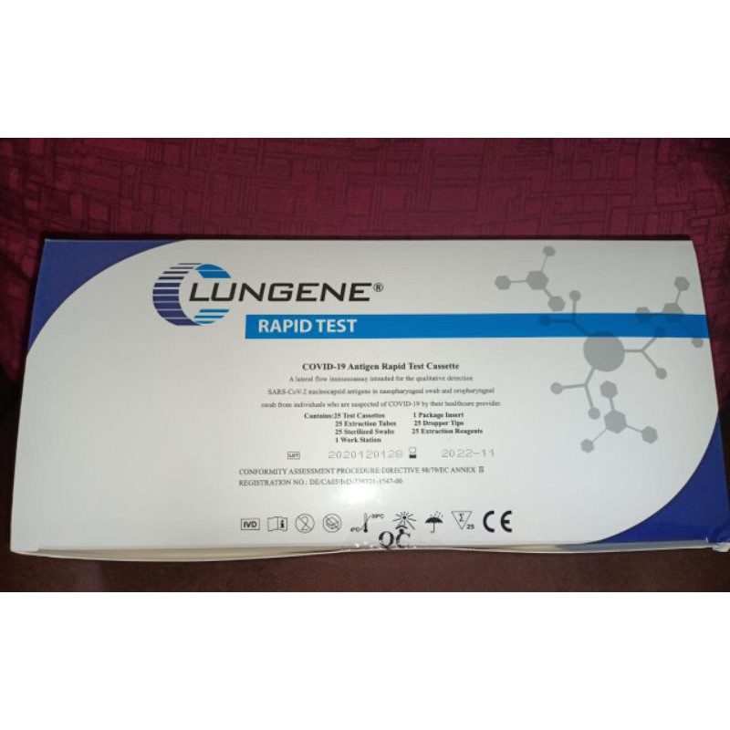 Alat AntigenRapid isi 25 ready bossque