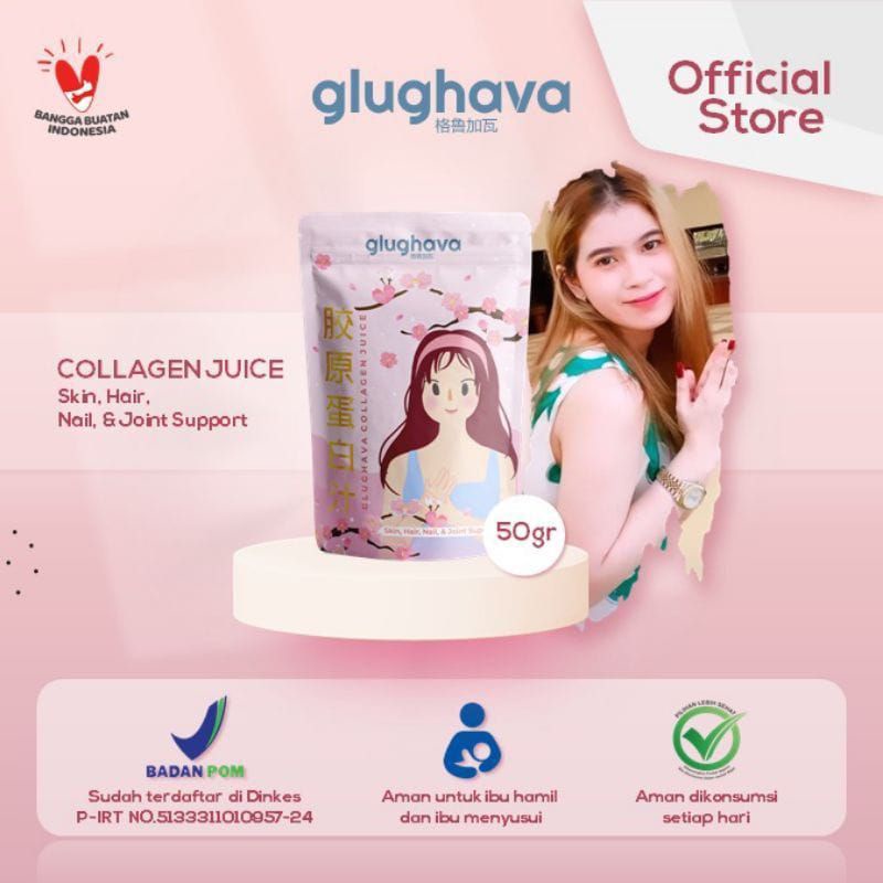 READY Glughava Kolagen Juice Pemutih Tubuh
