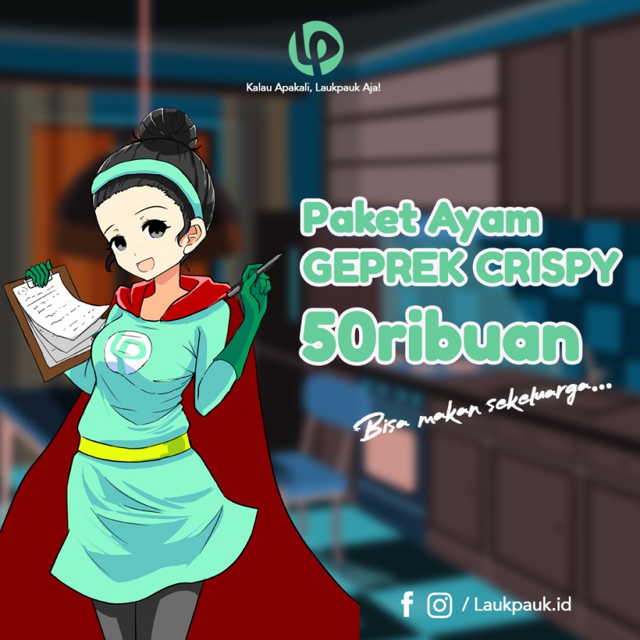 

Paket Ayam Geprek Crispy