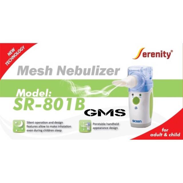 Nebulizer Utrasonic - Mesh Nebulizer SR 801 B