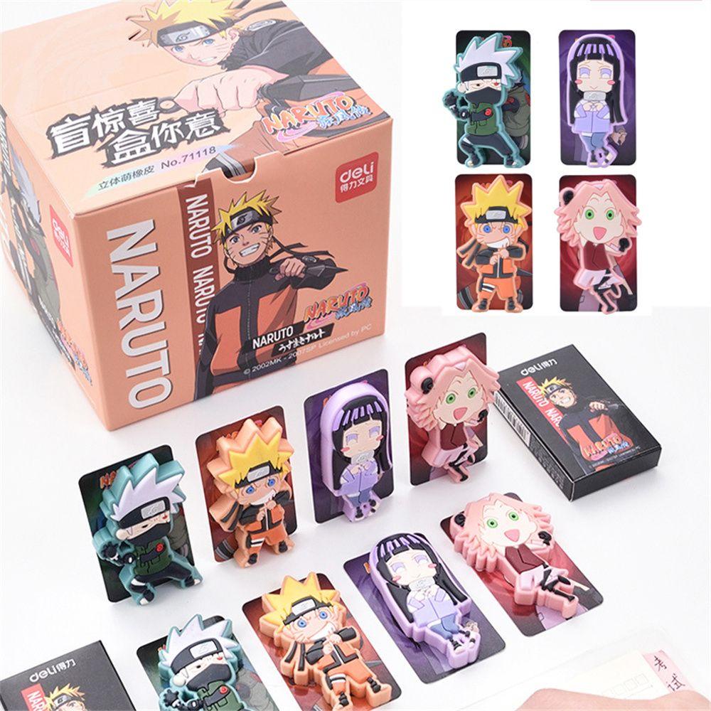 Lanfy Naruto 3D Eraser Student Anak Untuk Menghapus Pensil Perlengkapan Koreksi Alat Tulis Sekolah Penghapus Karet